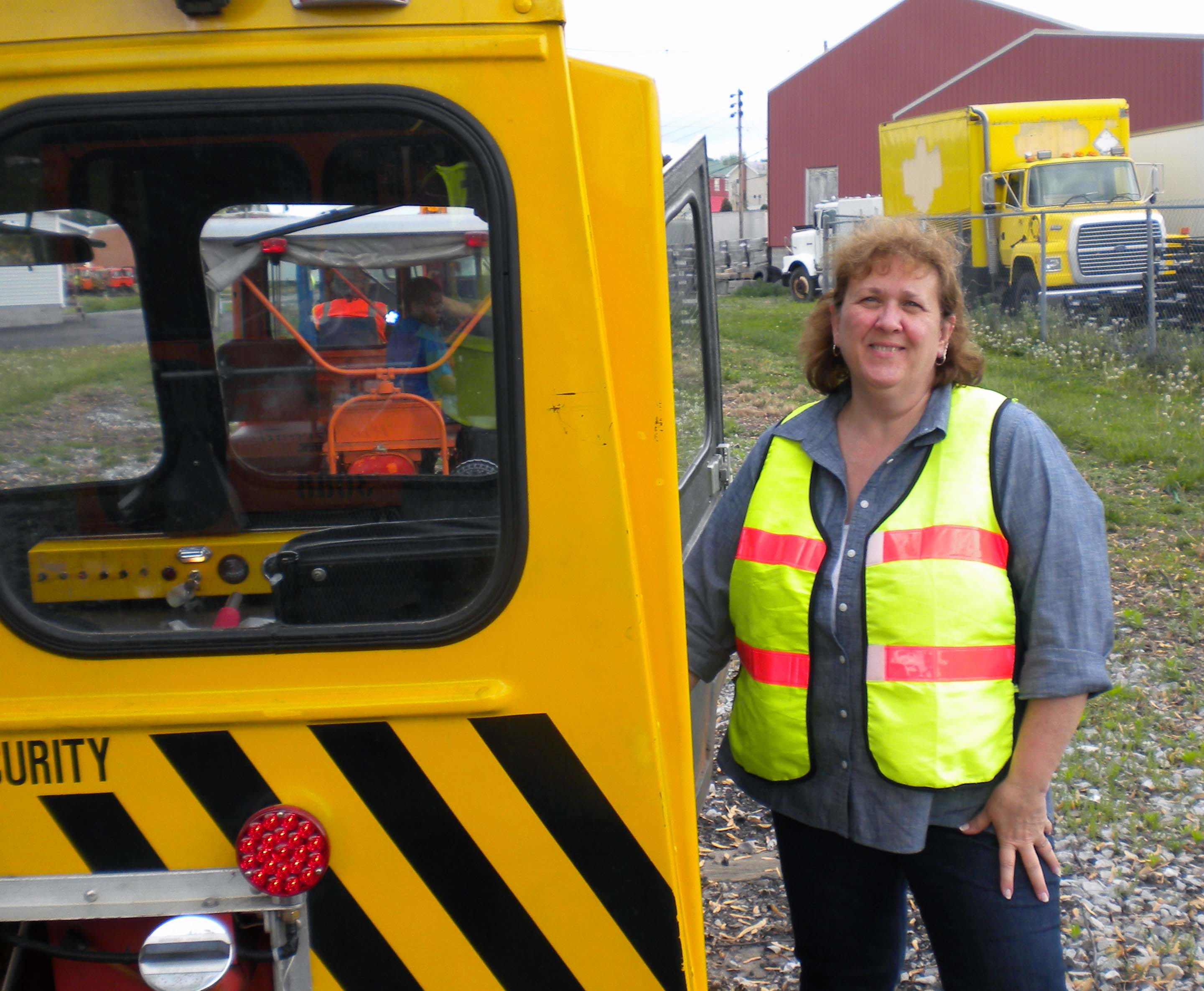 Adrianne having fun!